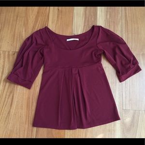 Susana Monaco empire waist top